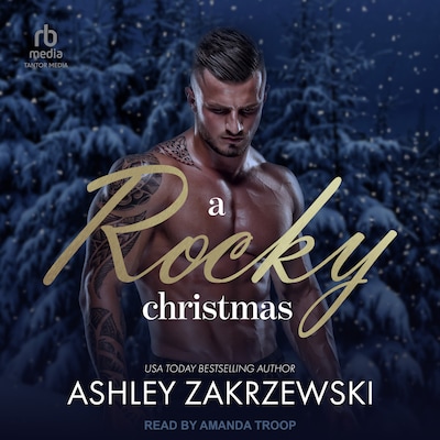 A Rocky Christmas – omslag til lydbogen af Ashley Zakrzewski