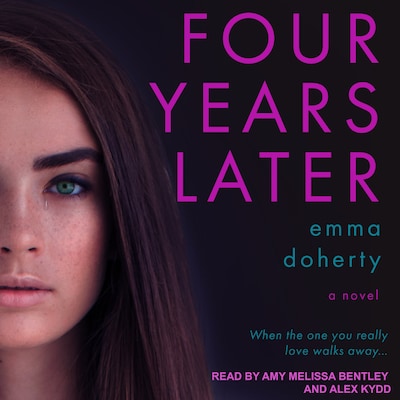 Four Years Later – omslag til lydbogen af Emma Doherty