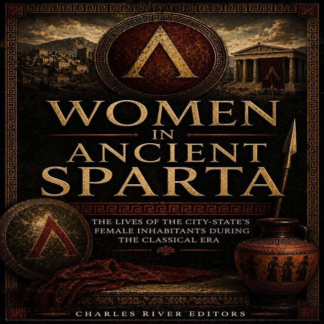Women in Ancient Sparta: The Lives of the City-State’s Female Inhabitants During the Classical Era – omslag til lydbogen af Charles River Editors