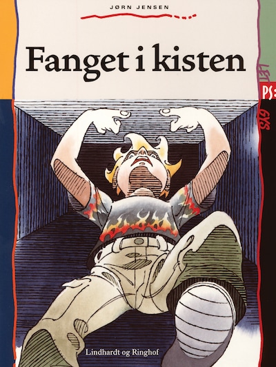 Fanget i kisten – omslag til lydbogen af Jørn Jensen