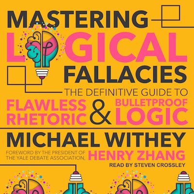 Mastering Logical Fallacies – omslag til lydbogen af Michael Withey