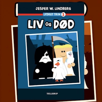 Lydret (trin 2): Liv og Død – omslag til lydbogen af Jesper W. Lindberg