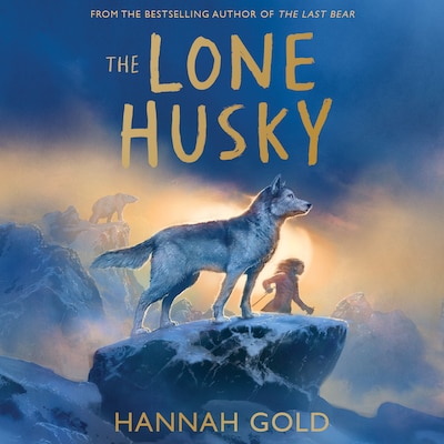 The Lone Husky – omslag til lydbogen af Hannah Gold
