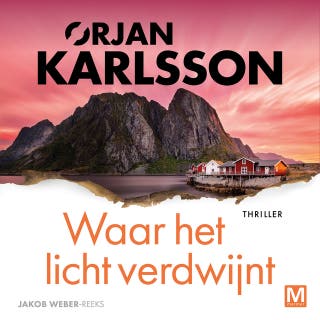 Waar het licht verdwijnt – omslag van het luisterboek van Ørjan Karlsson