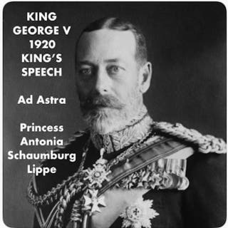 King George V 1920 King's Speech: Ad Astra Grand Classics – omslag till ljudboken av King George V