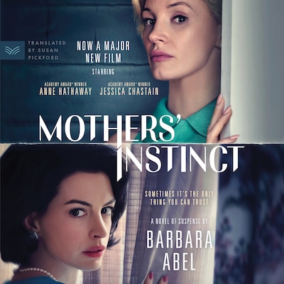 Mothers' Instinct – omslag til lydbogen af Barbara Abel