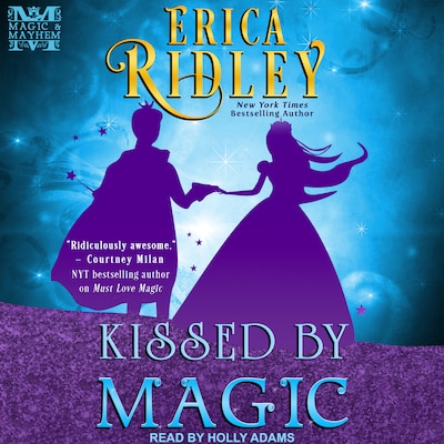 Kissed by Magic – omslag til lydbogen af Erica Ridley
