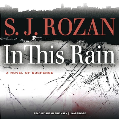 In This Rain – omslag til lydbogen af S. J. Rozan