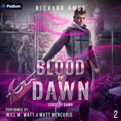 Blood of Dawn – omslag til lydbogen af Richard Amos