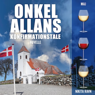 Onkel Allans konfirmationstale – omslag til lydbogen af Nikita Ravn