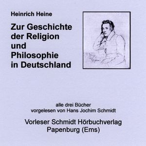 Zur Geschichte der Religion und Philosophie in Deutschland – okładka audiobooka, autor Heinrich Heine
