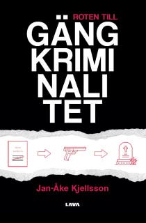 Roten till gängkriminalitet – omslag till ljudboken av Jan Åke Kjellsson