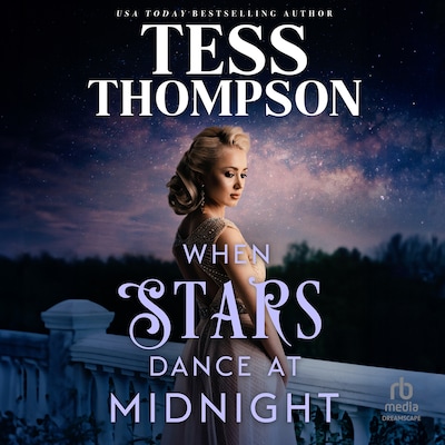 When Stars Dance at Midnight – omslag til lydbogen af Tess Thompson