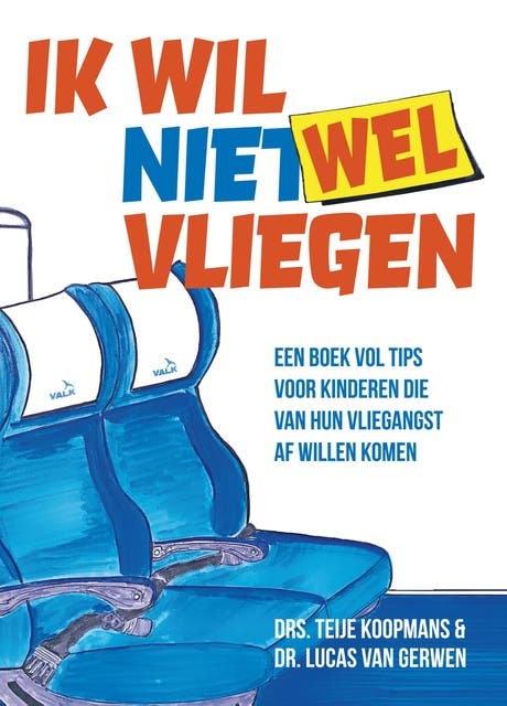 Ik wil (niet) wel vliegen – omslag van het luisterboek van Lucas van Gerwen,Teije Koopmans