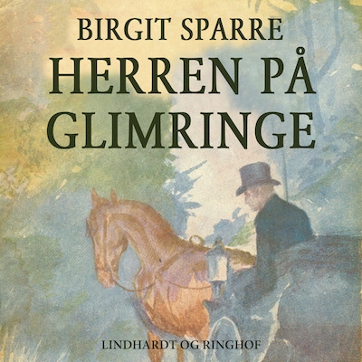 Herren på Glimringe – omslag til lydbogen af Birgit Sparre