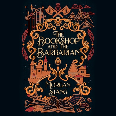 The Bookshop and the Barbarian – omslag til lydbogen af Morgan Stang