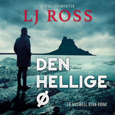Den hellige ø – omslag til lydbogen af LJ Ross