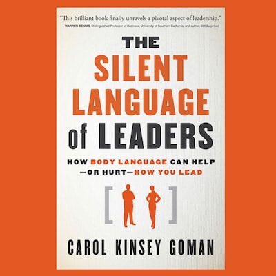 The Silent Language of Leaders – omslag til lydbogen af Carol Kinsey Goman