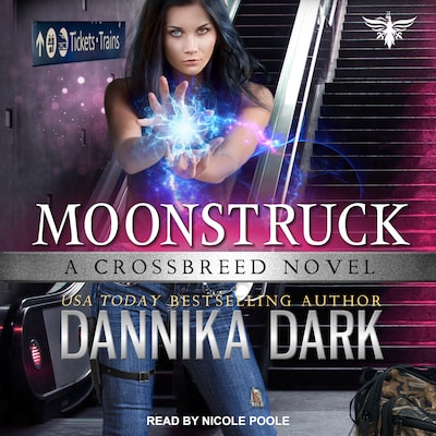 Moonstruck – omslag til lydbogen af Dannika Dark