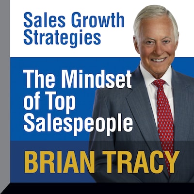 The Mindset of Top Salespeople – omslag til lydbogen af Brian Tracy