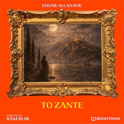 To Zante – omslag til lydbogen af Edgar Allan Poe