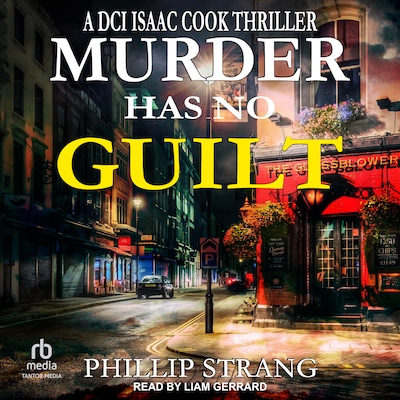 Murder has no Guilt – omslag til lydbogen af Phillip Strang