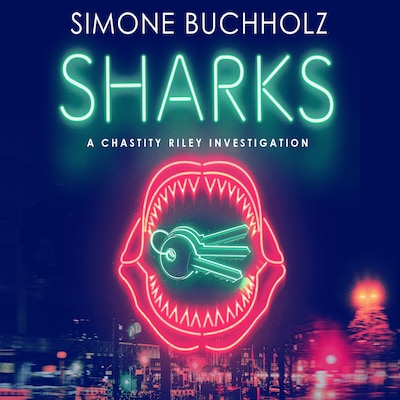 Sharks – omslag til lydbogen af Simone Buchholz