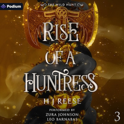 Rise of a Huntress – omslag til lydbogen af H J Reese