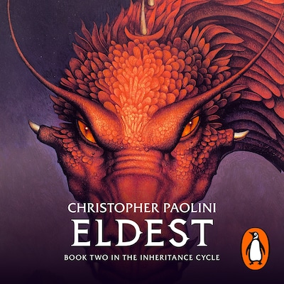 Eldest – omslag til lydbogen af Christopher Paolini