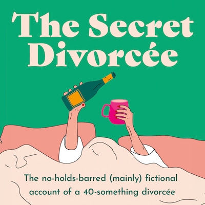 The Secret Divorcée – omslag til lydbogen af The Secret Divorcée