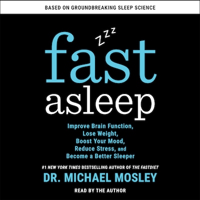 Fast Asleep – omslag til lydbogen af Dr Michael Mosley