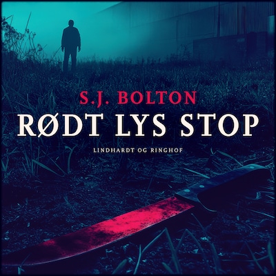 Rødt Lys Stop – omslag til lydbogen af S.J. Bolton