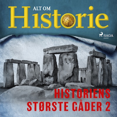 Historiens største gåder 2 – omslag til lydbogen af Alt Om Historie