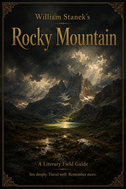 William Stanek's Rocky Mountain: A Literary Field Guide to Rocky Mountain National Park – omslag til lydbogen af The Editors Of Our American National Parks