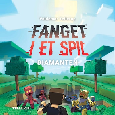 Fanget i et spil #3: Diamanten – omslag til lydbogen af Valdemar Tellerup
