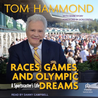 Races, Games, and Olympic Dreams – omslag til lydbogen af Tom Hammond