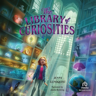 The Library of Curiosities – omslag til lydbogen af Jenny Lundquist