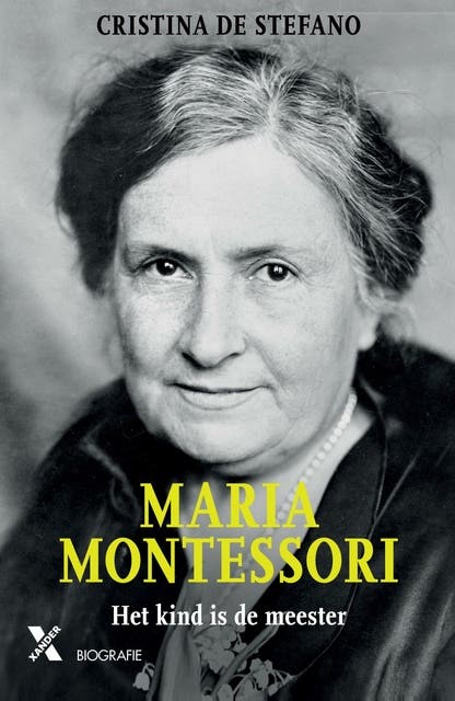 Maria Montessori – omslag van het luisterboek van Cristina De Stefano