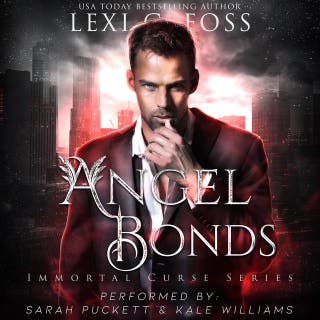 Angel Bonds – omslag till ljudboken av Lexi C. Foss