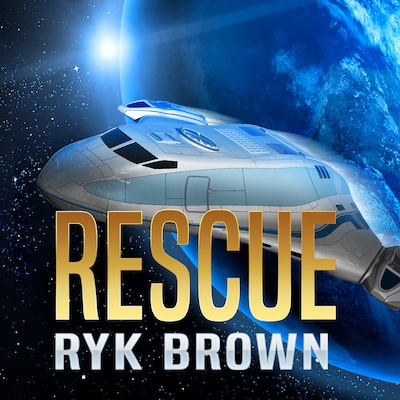 Rescue – omslag til lydbogen af Ryk Brown