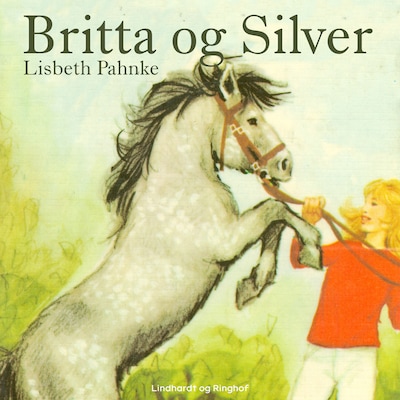 Britta og Silver – omslag til lydbogen af Lisbeth Pahnke
