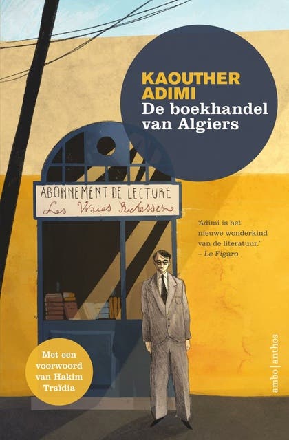 De boekhandel van Algiers – omslag van het luisterboek van Kaouther Adimi