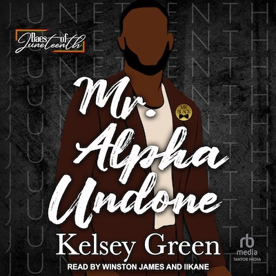 Mr. Alpha Undone – omslag til lydbogen af Kelsey Green