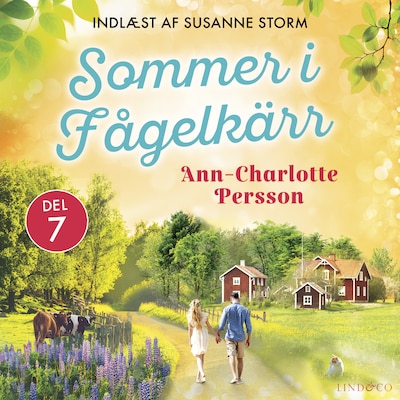 Sommer i Fågelkärr - del 7 – omslag til lydbogen af Ann-Charlotte Persson