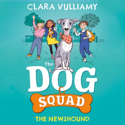 The Newshound – omslag til lydbogen af Clara Vulliamy