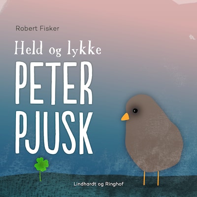 Held og lykke, Peter Pjusk – omslag til lydbogen af Robert Fisker