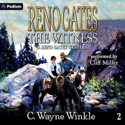 Reno Gates: The Witness – omslag til lydbogen af C. Wayne Winkle