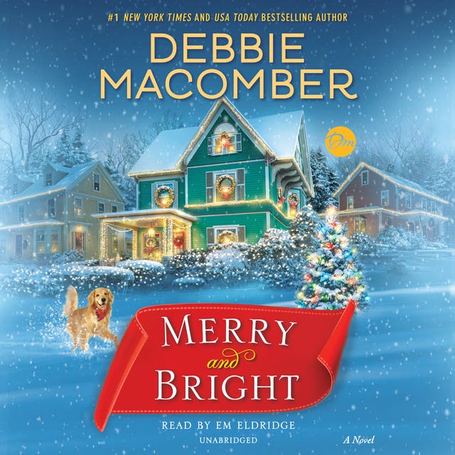 Merry and Bright: A Novel – omslag til lydbogen af Debbie Macomber