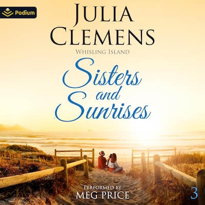 Sisters and Sunrises – omslag til lydbogen af Julia Clemens