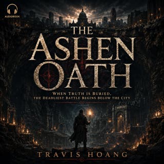 The Ashen Oath: When Truth Is Buried, the Deadliest Battle Begins Below the City – omslag till ljudboken av Travis Hoang